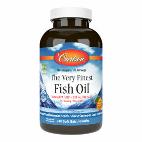 Carlson Laboratories - Very Finest Fish Oil Orange (240sg)