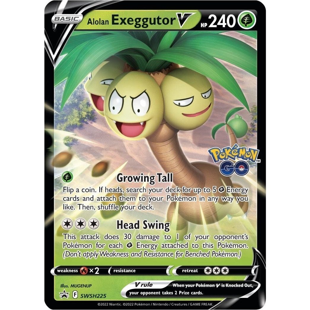 Alolan Exeggutor V - SWSH225 (SWSH225) (SWSD)
