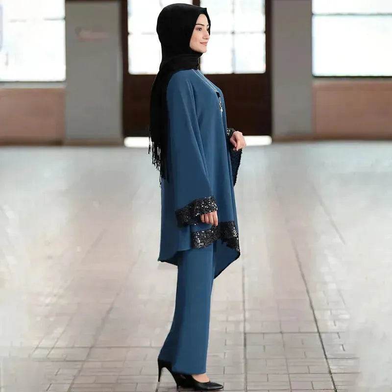 Co ord set  for Arabwomen Two piece outfit for Arabwomen Hijab Suit for Women