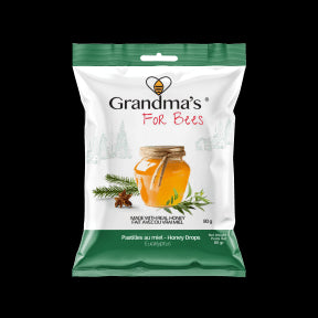 Grandma's For Bees - Eucalyptus Christmas Honey Drop (12bg)