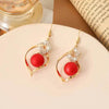 Women's Fashionable Temperamental All-match Pearl drop Earrings