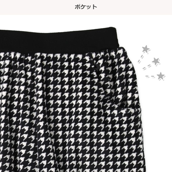 西松屋 ELFINDOLL ニットコール千鳥格子パンツ 正規品