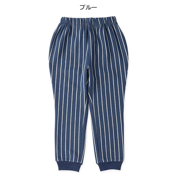 西松屋 ELFINDOLL 裏起毛ストライプパンツ 正規品