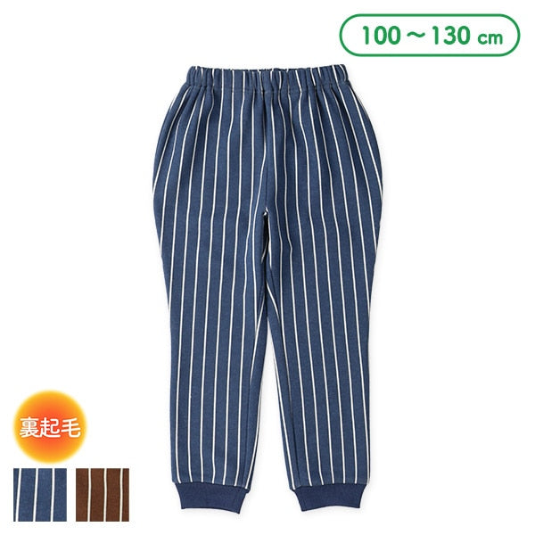 西松屋 ELFINDOLL 裏起毛ストライプパンツ 正規品