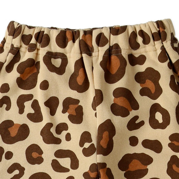 西松屋 ELFINDOLL 裏起毛アニマル柄パンツ 正規品