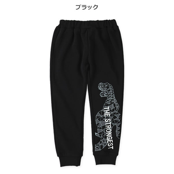 西松屋 ELFINDOLL 裏起毛デジタル恐竜パンツ 正規品