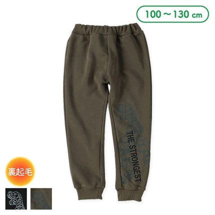 西松屋 ELFINDOLL 裏起毛デジタル恐竜パンツ 正規品