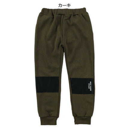 西松屋 ELFINDOLL 裏起毛ひざ切り替え風プリントジョガーパンツ 正規品