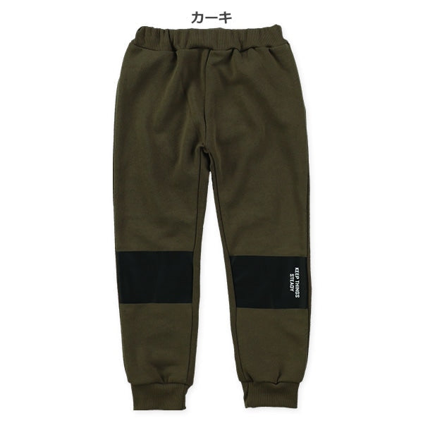 西松屋 ELFINDOLL 裏起毛ひざ切り替え風プリントジョガーパンツ 正規品