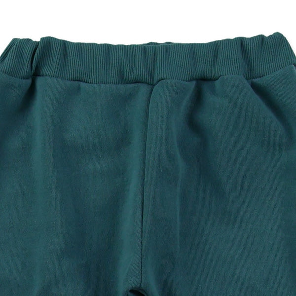 西松屋 ELFINDOLL 裏起毛ひざ切り替え風プリントジョガーパンツ 正規品