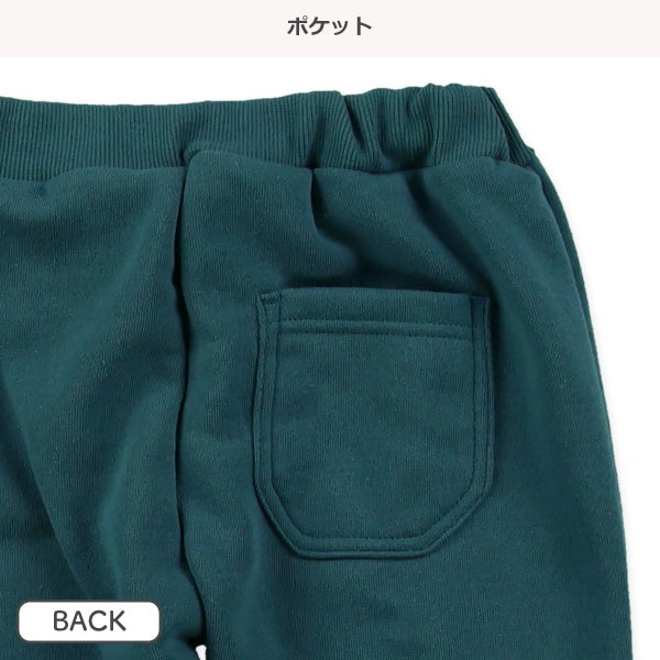 西松屋 ELFINDOLL 裏起毛ひざ切り替え風プリントジョガーパンツ 正規品