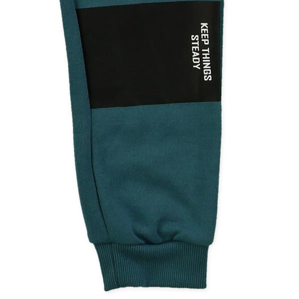 西松屋 ELFINDOLL 裏起毛ひざ切り替え風プリントジョガーパンツ 正規品