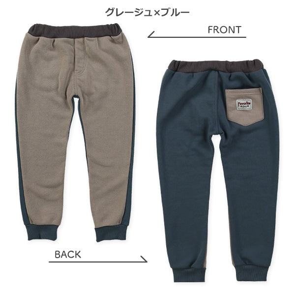 西松屋 ELFINDOLL 裏起毛前後切り替えパンツ 正規品