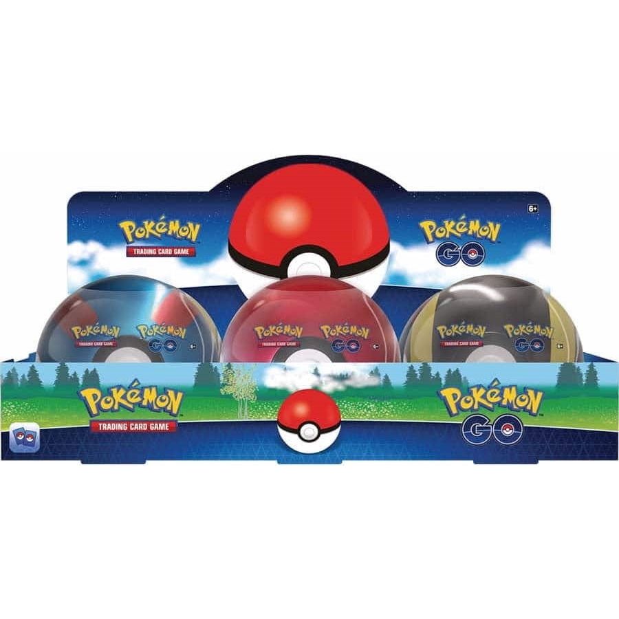 Pokemon GO Poke Ball Tin Display