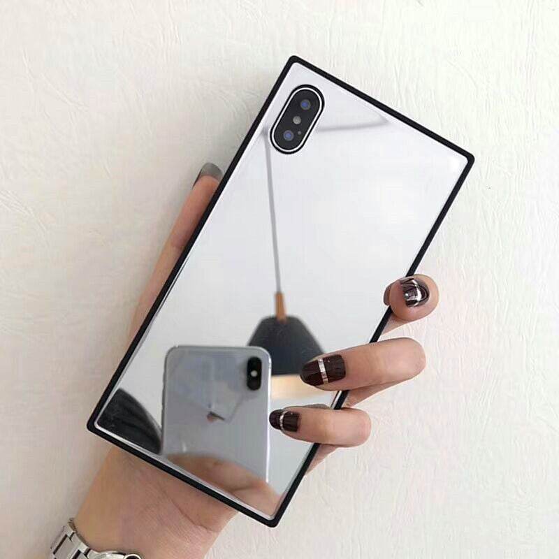 Glass Mirror phone case Women iphone case