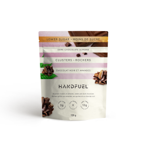Handfuel - Dark Chocolate Almond Clusters (120g)