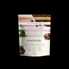 Handfuel - Dark Chocolate Almond Clusters (120g)