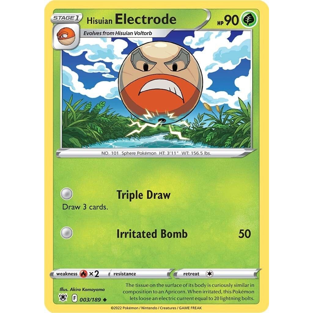 Hisuian Electrode (003/189) (SWSH10)