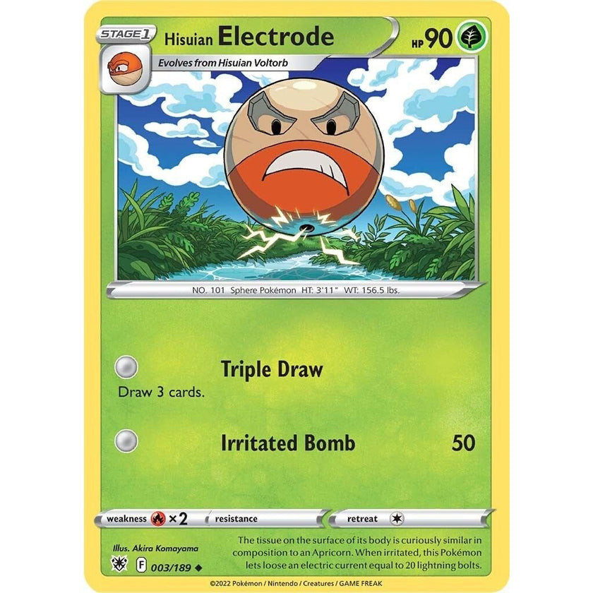 Hisuian Electrode (003/189) (SWSH10)