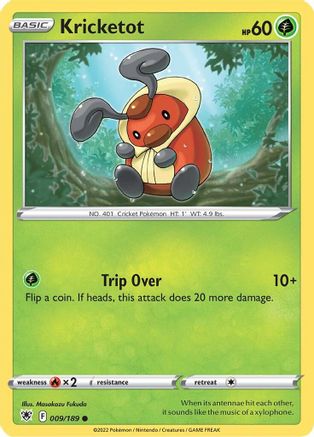 Kricketot 9/189 - SWSH10 Astral Radiance