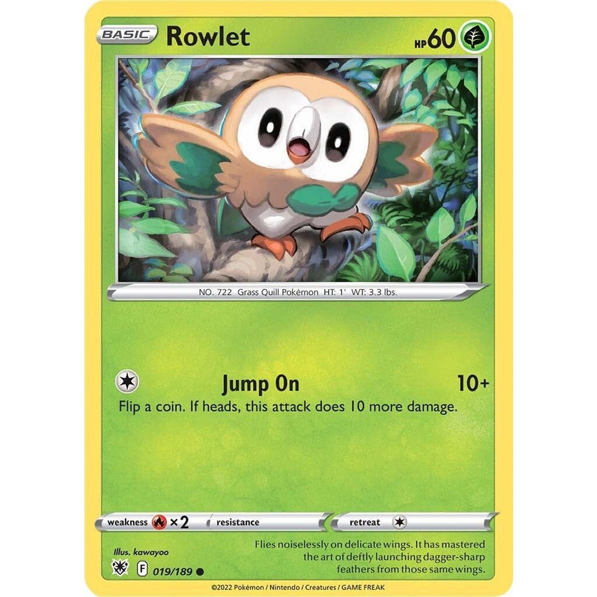Rowlet (019/189) (SWSH10)