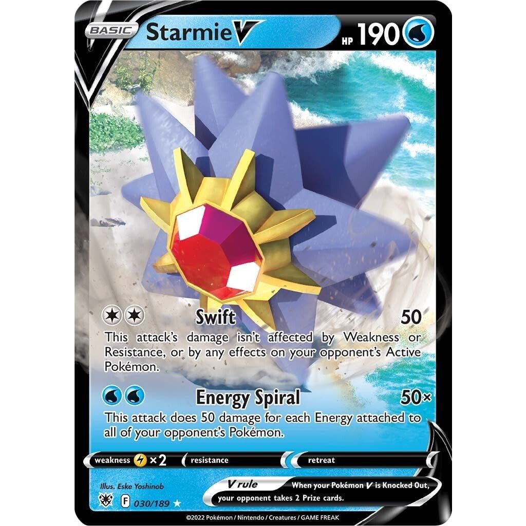Starmie V (030/189) (SWSH10)