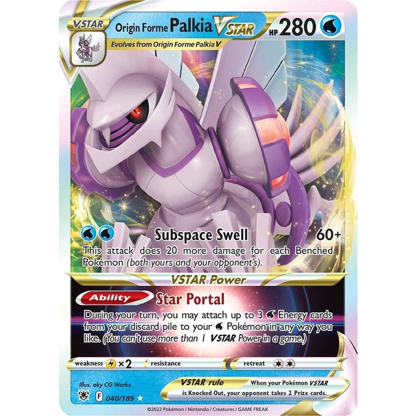 Origin Forme Palkia VSTAR (040/189) (SWSH10)