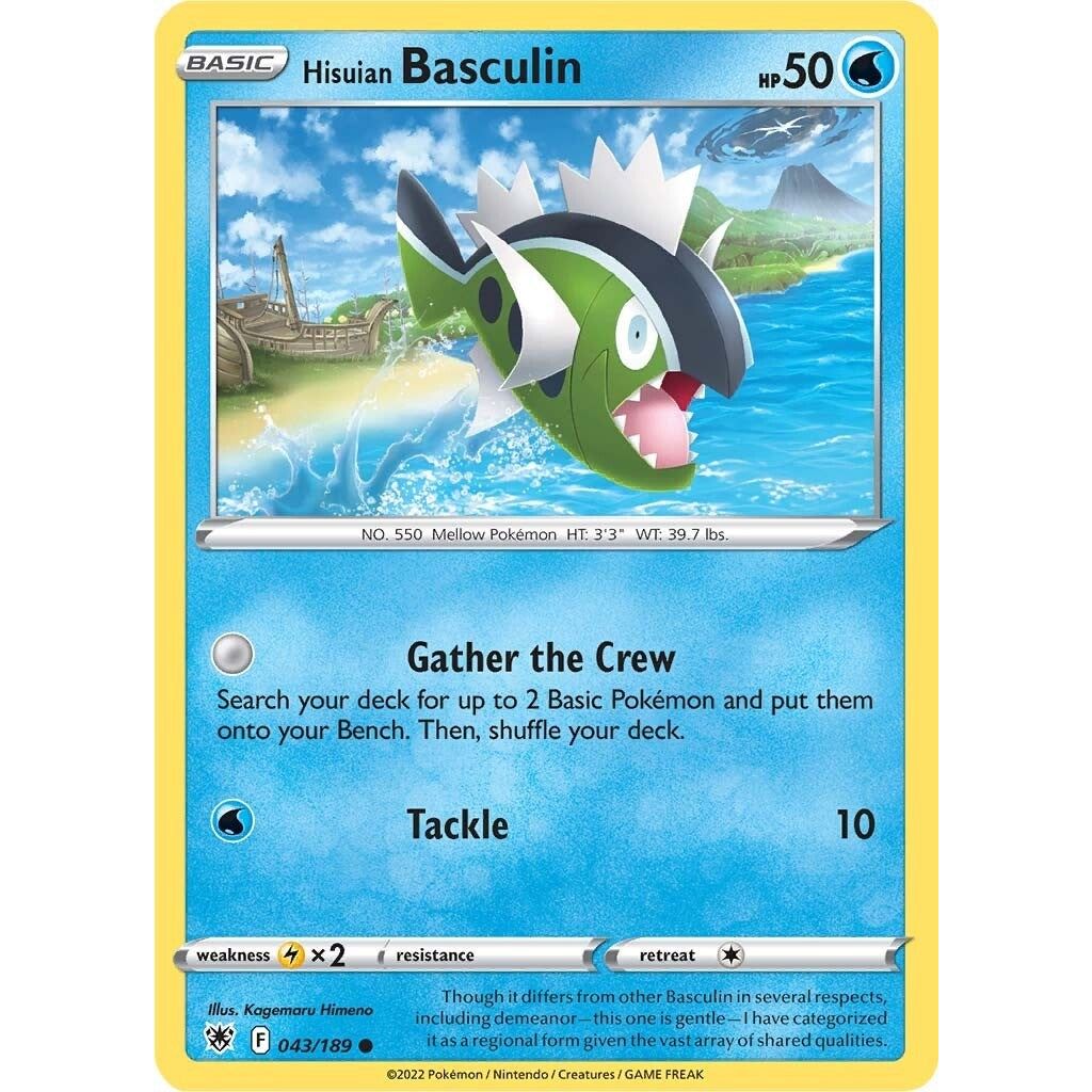 Hisuian Basculin (043/189) (SWSH10)