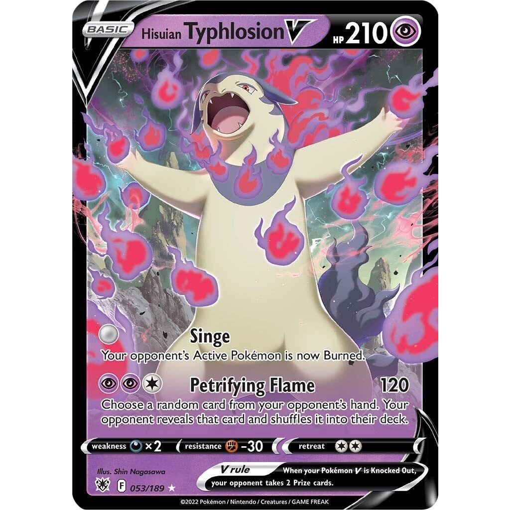 Hisuian Typhlosion V (053/189) (SWSH10)
