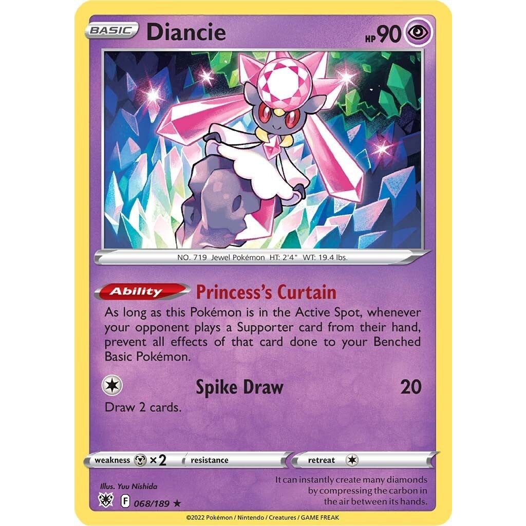 Diancie (068/189) (SWSH10)