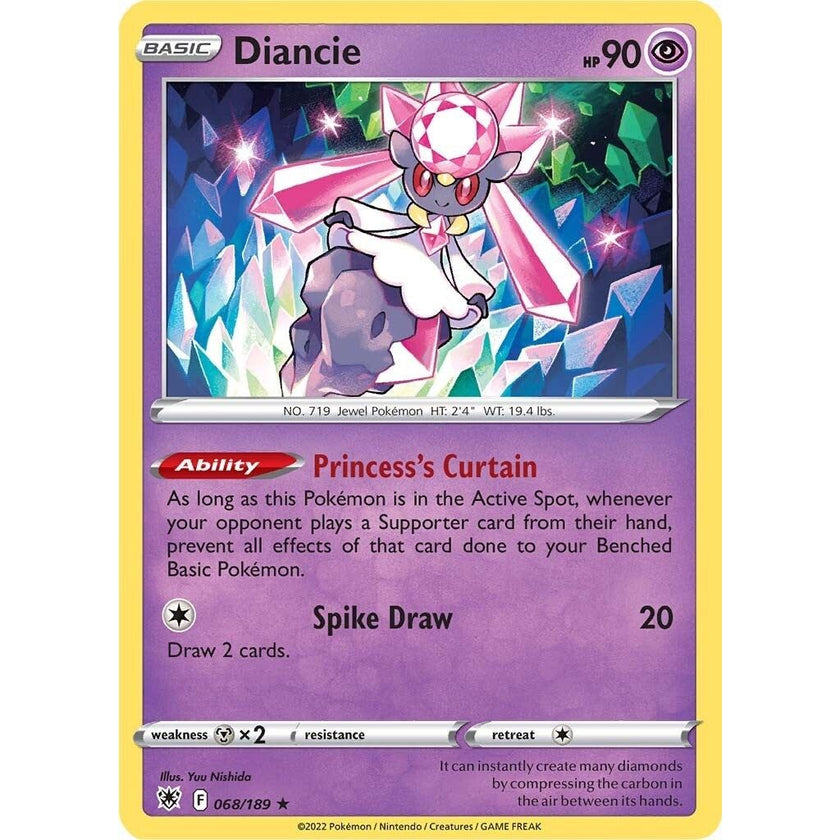Diancie (068/189) (SWSH10)