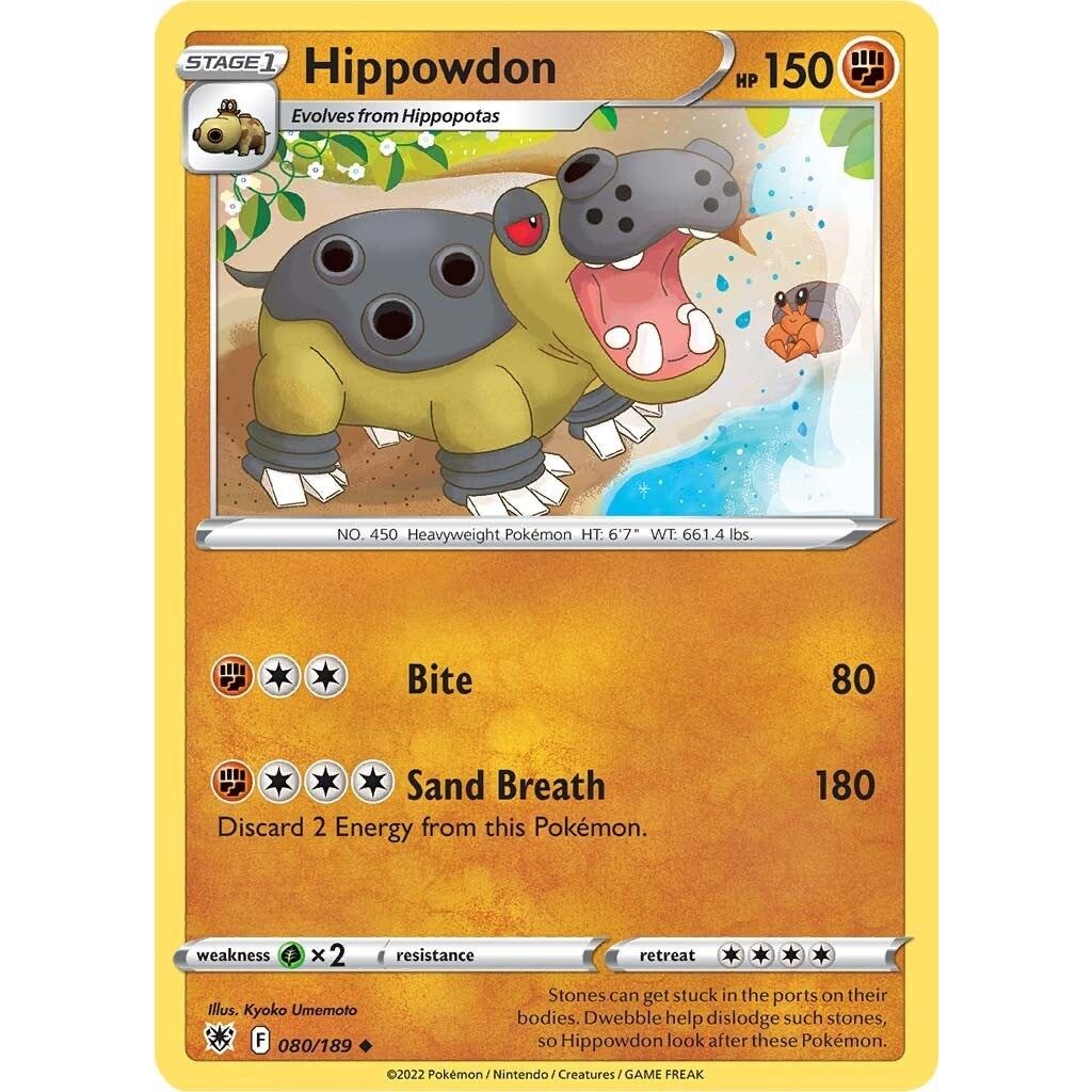 Hippowdon (080/189) (SWSH10)