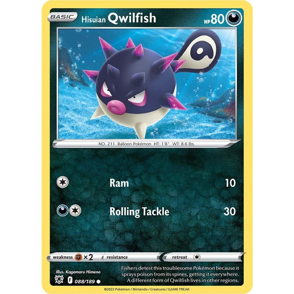Hisuian Qwilfish (88) (088/189) (SWSH10)