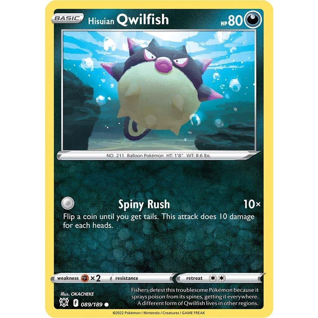 Hisuian Qwilfish (89) (089/189) (SWSH10)