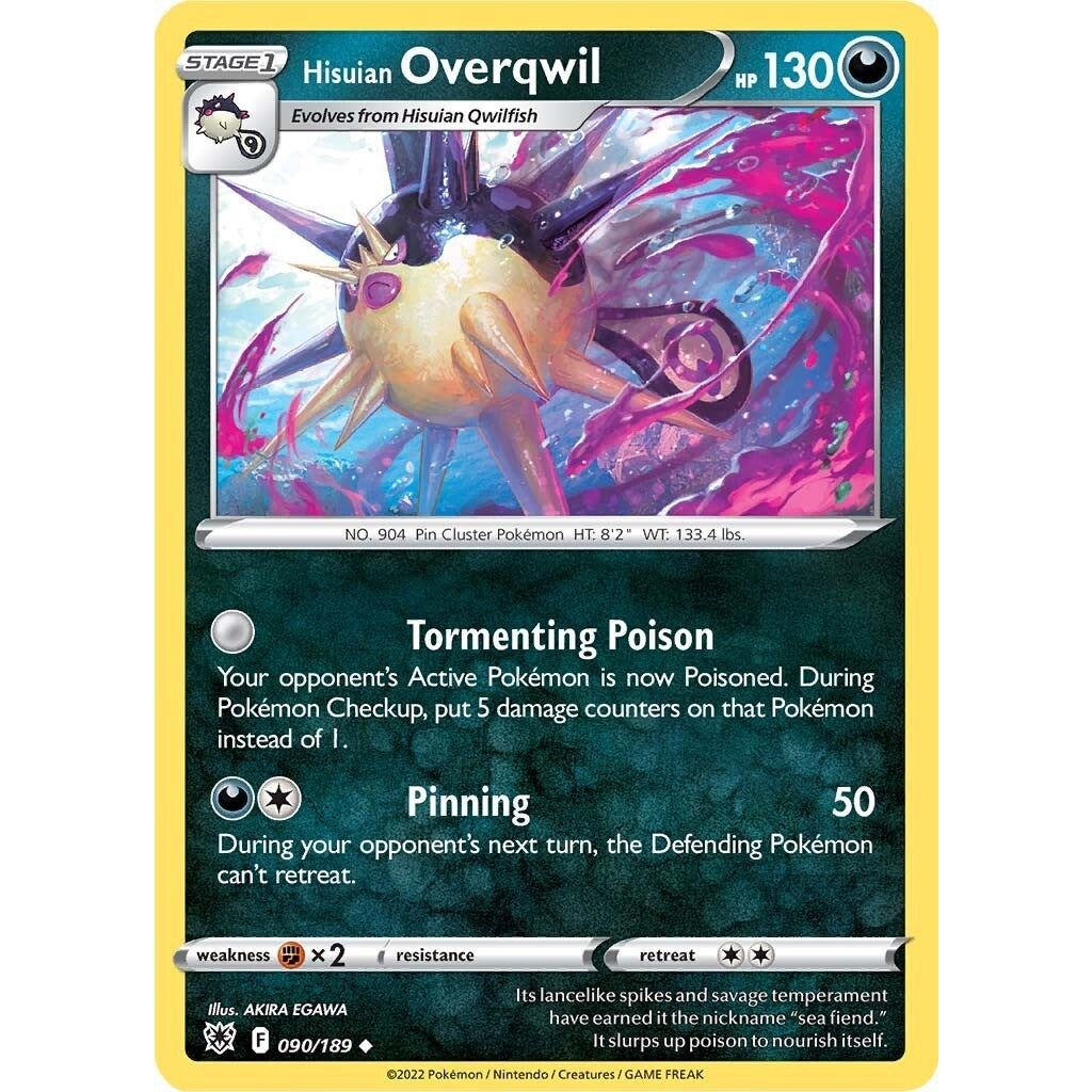Hisuian Overqwil (90) (090/189) (SWSH10)