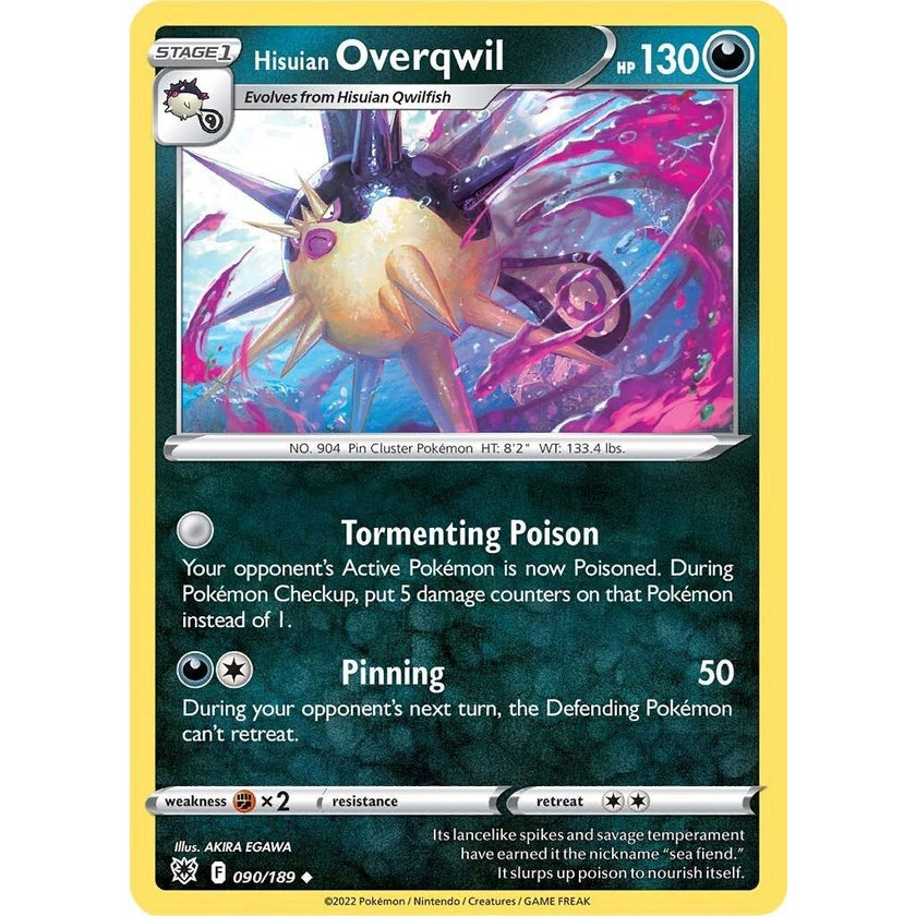 Hisuian Overqwil (90) (090/189) (SWSH10)