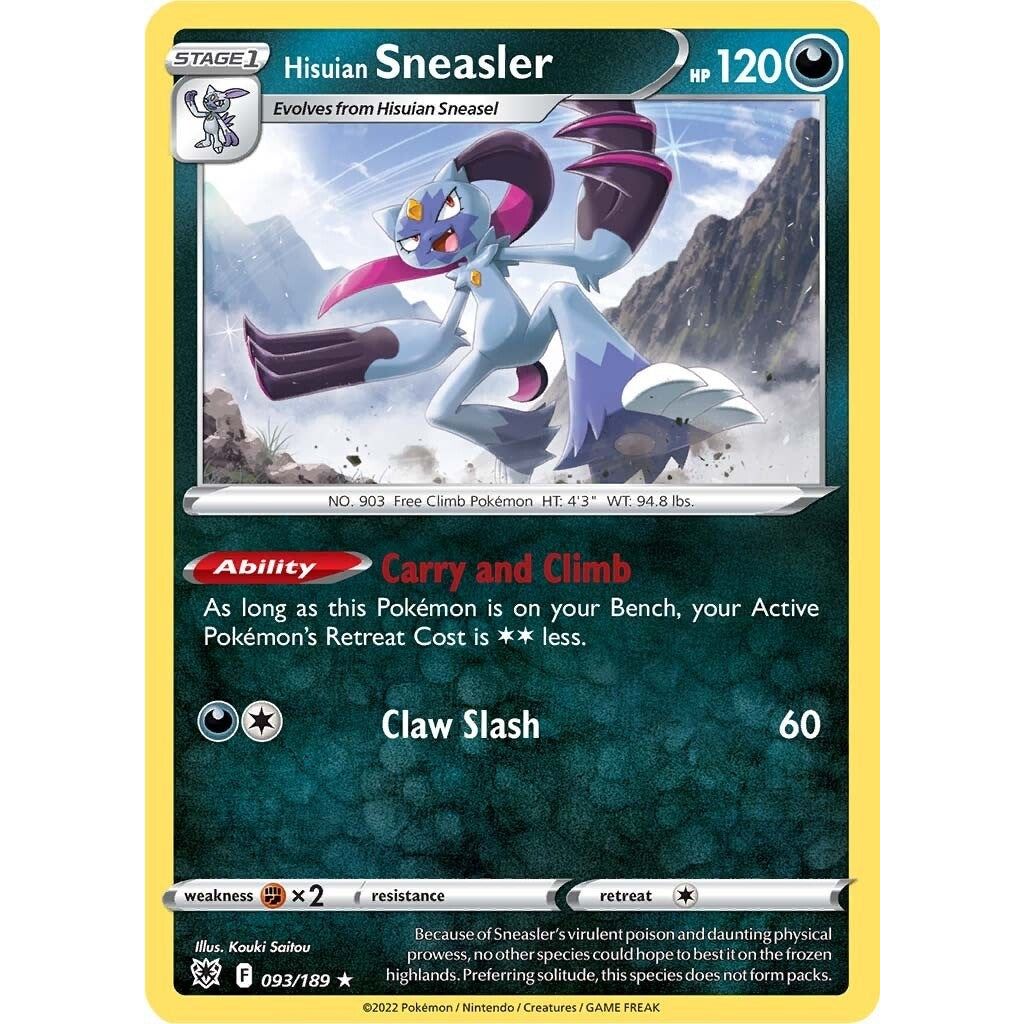 Hisuian Sneasler (093/189) (SWSH10)