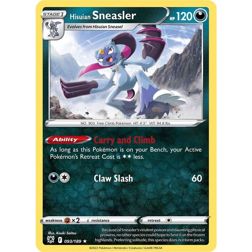 Hisuian Sneasler (093/189) (SWSH10)