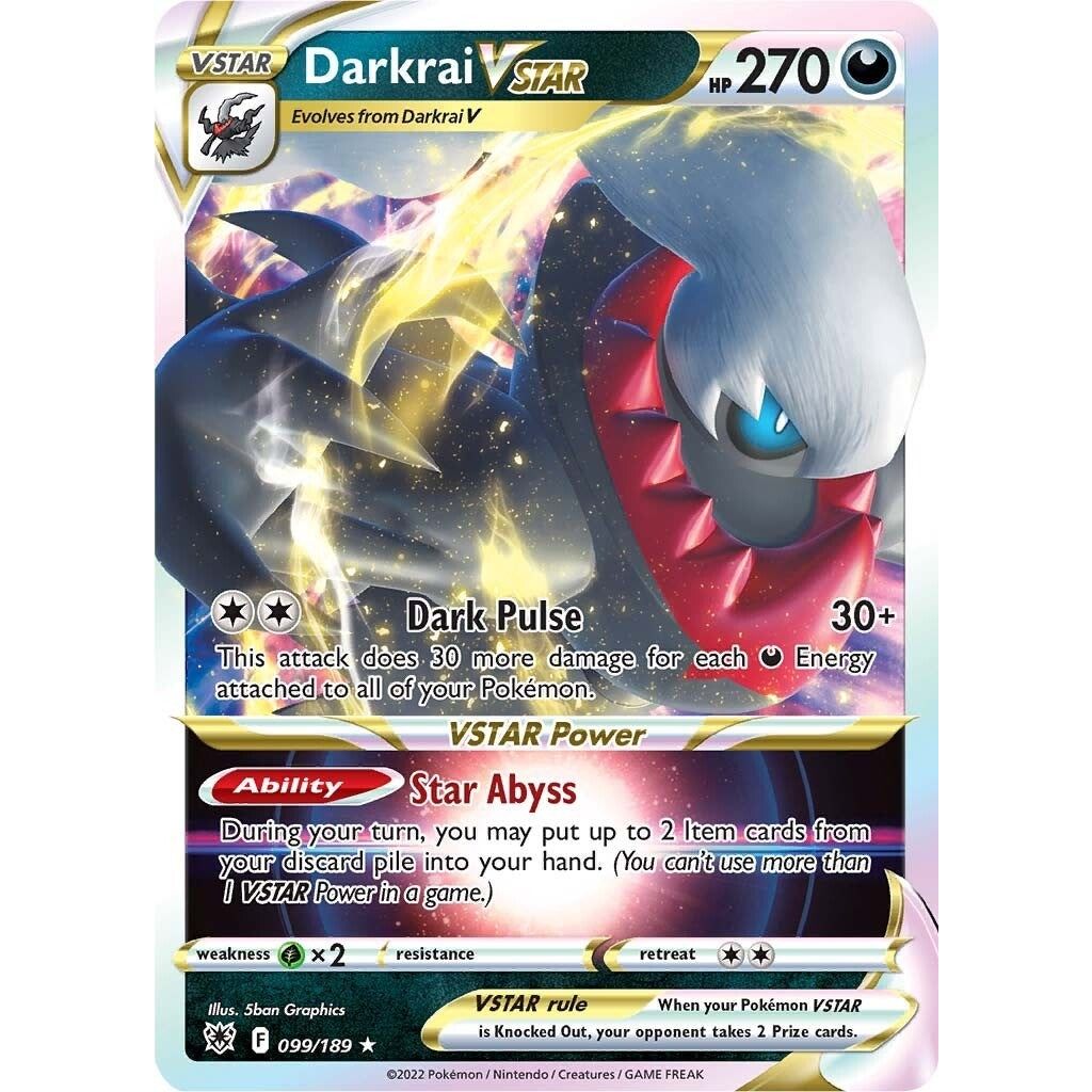 Darkrai VSTAR (099/189) (SWSH10)