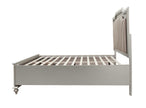 Muskan Platform Storage Bed w/Led Lighting - Champagne