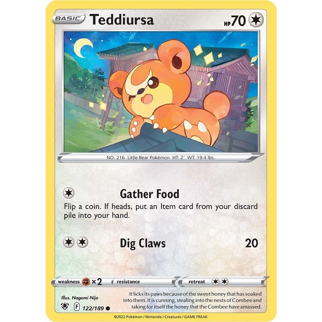 Teddiursa (122/189) (SWSH10)