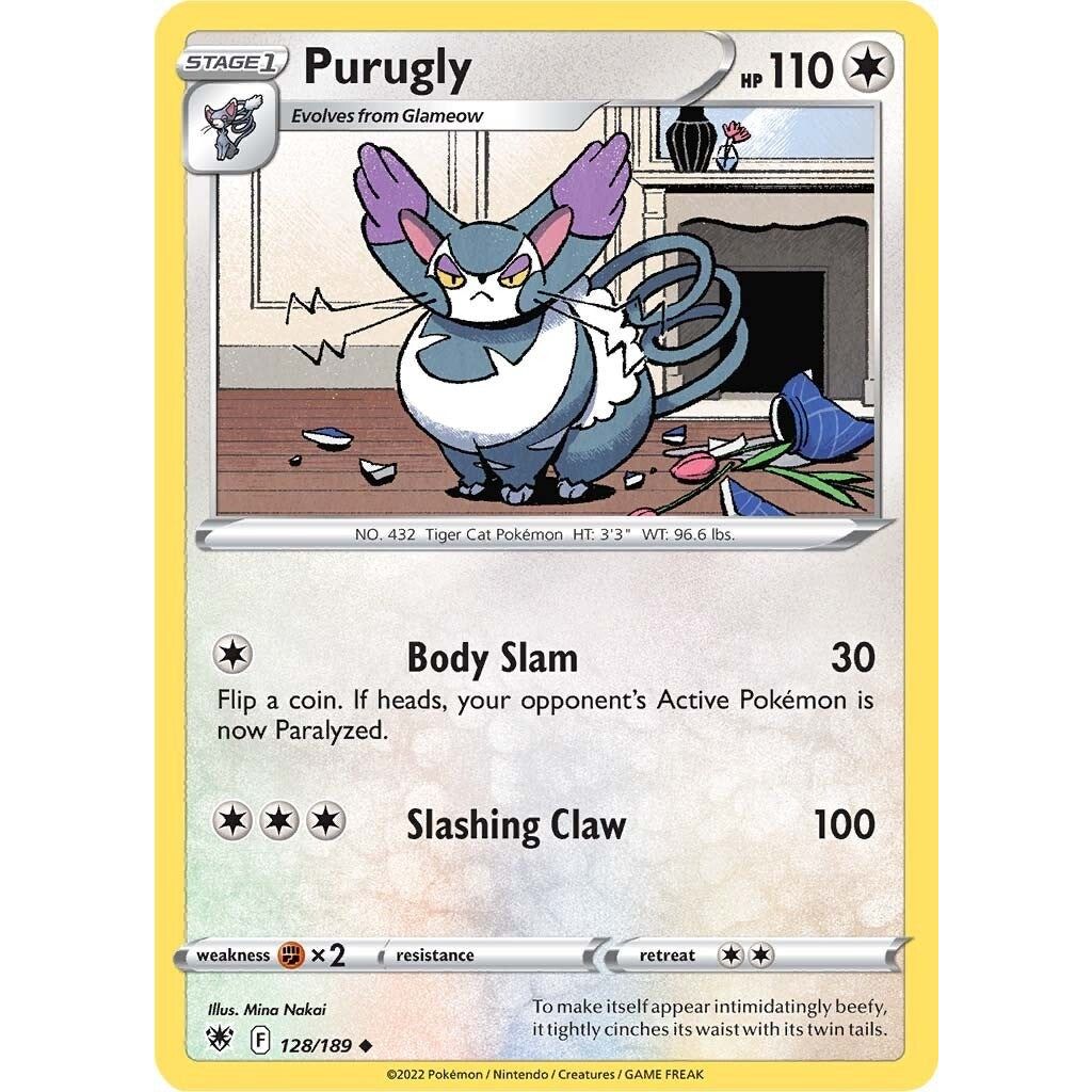 Purugly (128/189) (SWSH10)