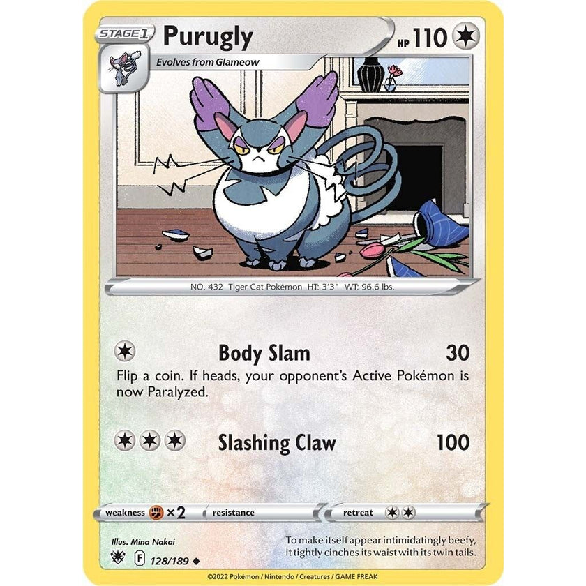 Purugly (128/189) (SWSH10)