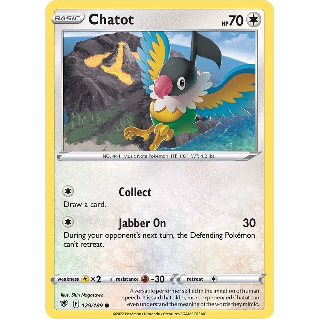 Chatot (129/189) (SWSH10)