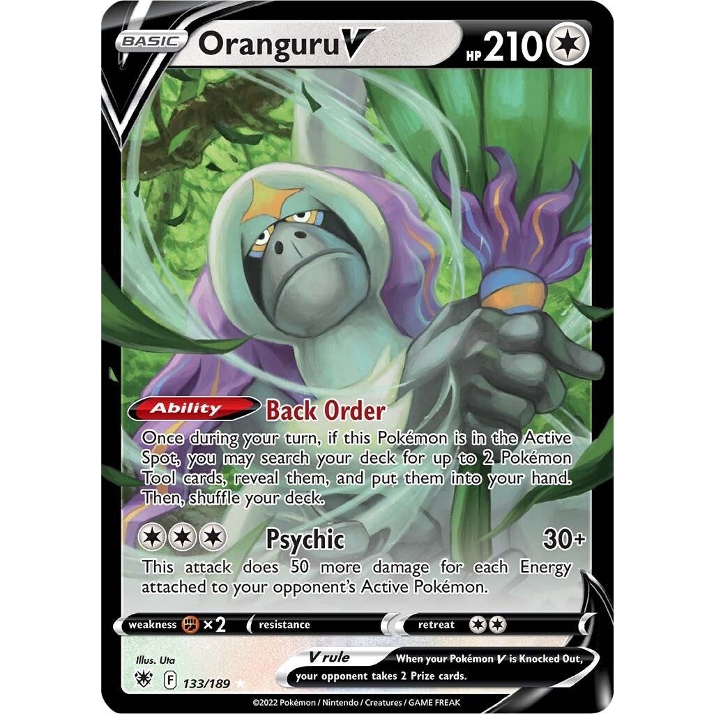 Oranguru V (133/189) (SWSH10)