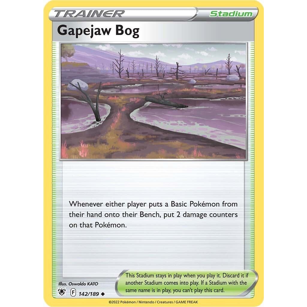 Gapejaw Bog (142/189) (SWSH10)