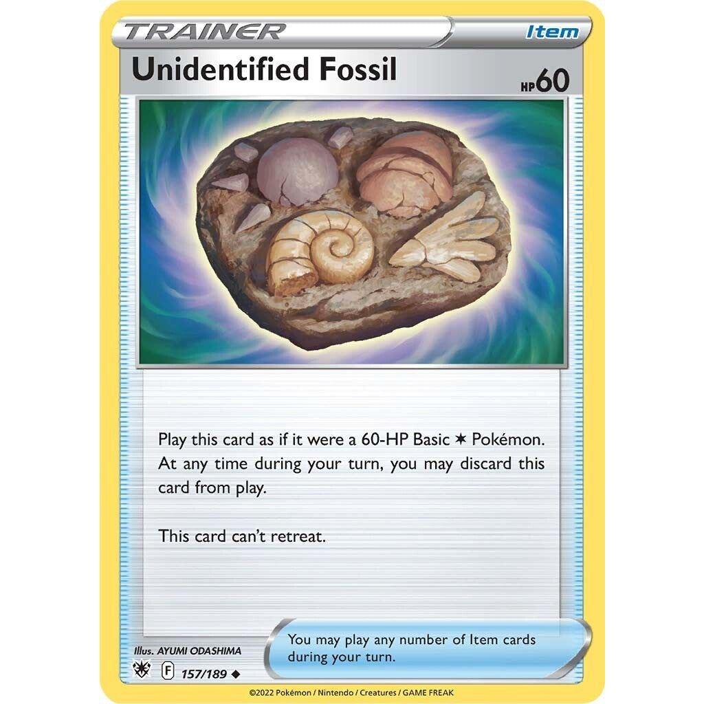 Unidentified Fossil (157/189) (SWSH10)