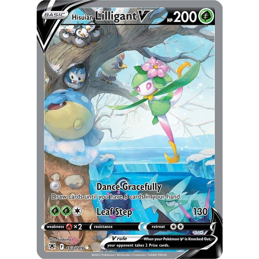 Hisuian Lilligant V (Alternate Full Art) (163/189) (SWSH10)