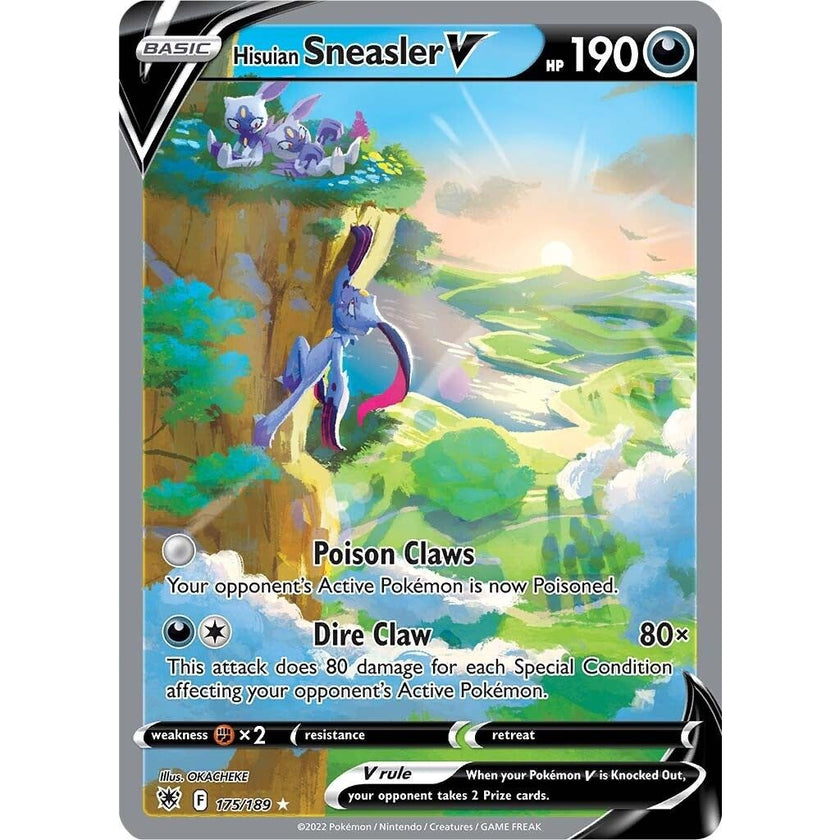 Hisuian Sneasler V (Alternate Full Art) (175/189) (SWSH10)