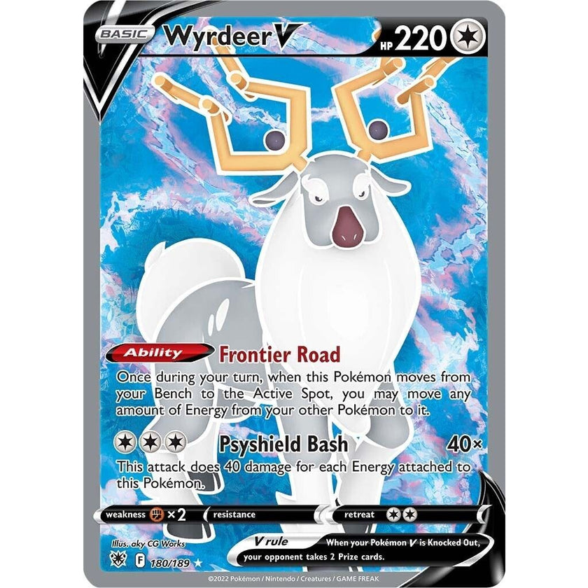 Wyrdeer V (Full Art) (180/189) (SWSH10)